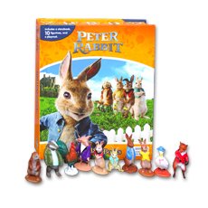 My Busy Book Peter Rabbit includes a storybook, 10 figurines and a playmat