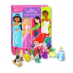 My Busy Book Disney Princess Great Adventures includes a Storybook, 10 Figurines and a Playmat (Cover Rainbow)