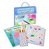 UNDERWATER ADVENTURE Carry - Along Colouring Activity Pack