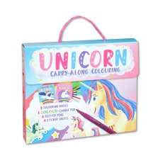 UNICORN Carry - Along Colouring Activity Pack