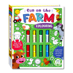 Fun on the Farm Colouring Set (includes double-ended markers & stampers!)
