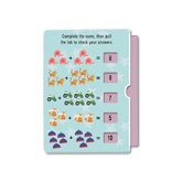 Bright Bee PHONICS Activity Flashcards - Trace the Letters & Lift the Flaps