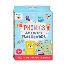 Bright Bee PHONICS Activity Flashcards - Trace the Letters & Lift the Flaps