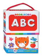 ABC Tiny Tots Flash Cards (40 Large Flash Cards)