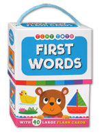My First Words Tiny Tots Flash Cards (40 Large Flash Cards)