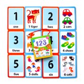 123 Tiny Tots Flash Cards (40 Large Flash Cards)