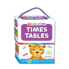 Times Tables Tiny Tots Flash Cards (40 Large Flash Cards)