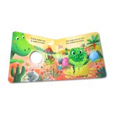 Little Dino Board Book with Fun Finger Puppet!