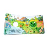 Little Dino Board Book with Fun Finger Puppet!