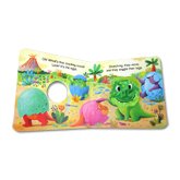 Little Dino Board Book with Fun Finger Puppet!
