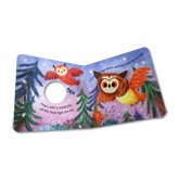 Little Owl Board Book with Fun Finger Puppet!