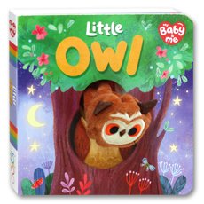 Little Owl Board Book with Fun Finger Puppet!