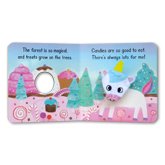 Unicorn Board Book with Fun Finger Puppet!