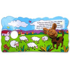 Charlie the Sheepdog - Wiggly Finger Puppet Board Book