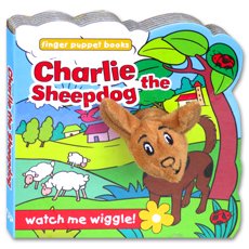 Charlie the Sheepdog - Wiggly Finger Puppet Board Book