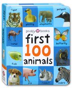 First 100 Animals Board Book 