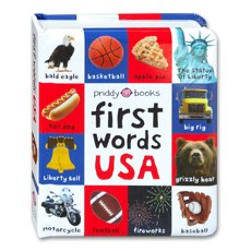 First 100 Words USA Board Book 