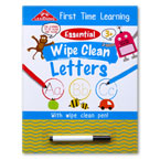 First Time Learning Essential Wipe Clean LETTERS with wipe clean pen!