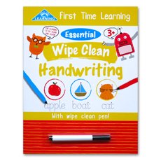 First Time Learning Essential Wipe Clean HANDWRITING with wipe clean pen!