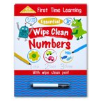 First Time Learning Essential Wipe Clean NUMBERS with wipe clean pen!