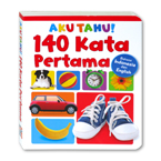 Bilingual 140 Kata Pertama - Aku Tahu! Board Book (2 bahasa: Bhs Indonesia & Inggris)