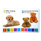 Bilingual Angka - Aku Tahu! Board Book (2 bahasa: Bhs Indonesia & Inggris)