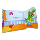 Buku Interaktif Good Habits AKU BISA KE TOILET SENDIRI! (Bahasa Indonesia & Inggris) dengan fitur interaktif Tarik-Dorong, Buka-Tutup, Geser!
