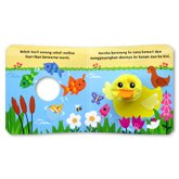 Bebek kecil Board Book With Fun Finger Puppet