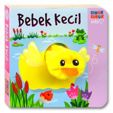 Bebek kecil Board Book With Fun Finger Puppet