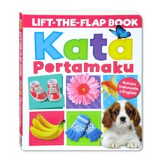 KATA PERTAMAKU a lift-the-flap board book (Bahasa Indonesia & English)