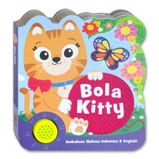 Bola Kitty Story Board Book with fun sound (meow meow)