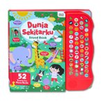 Dunia Sekitarku Sound Book (Ada 52 Tombol Suara Nama Hewan dan Suara Hewan Seru!)