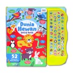 Dunia Hewan Sound Book (Ada 52 Tombol Suara dan Nama Hewan Seru!)