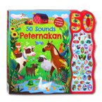 50 Sounds Peternakan Sound Board Book (Bahasa Indonesia & English)