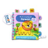 My First Softbook Hewan - buku kain interaktif (touch and feel, bunyi cit-cit / squeaky, bunyi kresek-kresek) - 2 bahasa: Bahasa Indonesia dan Inggris