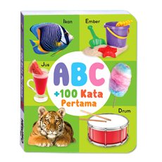 Bilingual ABC + 100 Kata Pertama Board Book (2 bahasa: Bhs Indonesia & Inggris)