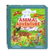 Animal Adventure Lift the Flap Board Book Over 50 Flaps!