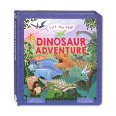 Dinosaurs Adventure Lift the Flap Board Book Over 50 Flaps!	