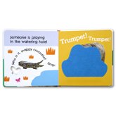 Baby's First Wild Animals Board Book With 5 Felt Flaps to Lift!