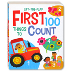 First 100 Things to Count Lift-the-Flap Board Book