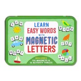 Learn Easy Words with Magnetic Letters (includes 132 magnets & 12 activity tables)