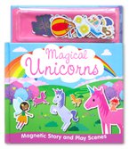Magical Unicorns Magnetic Story and Play Scene Book
