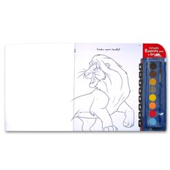 Disney Classic Paint By Numbers (Includes 8 Paints and a Brush)