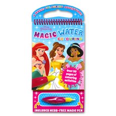 Disney Princess Magic Water Colouring Pad Over 20 Pages of Colouring Activities