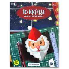 Buku Aktivitas Anak DIY 10 KREASI KARTU POP UP NATAL