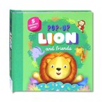 Pop-Up Lion and Friends with 5 hide-and-peek surprises
