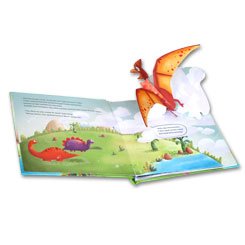 Popup Book T-Rex di Mana? (ada banyak popup dino yg super keren)