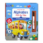Let's Learn Alphabet! Pull The Tab to Reveal the Answers (Wipe Clean Reusable Pages - Key Stage 1)