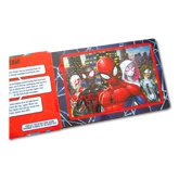 Marvel Spiderman Jigsaw Book (4 54 - piece jigsaw to complete)