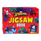 Marvel Spiderman Jigsaw Book (4 54 - piece jigsaw to complete)